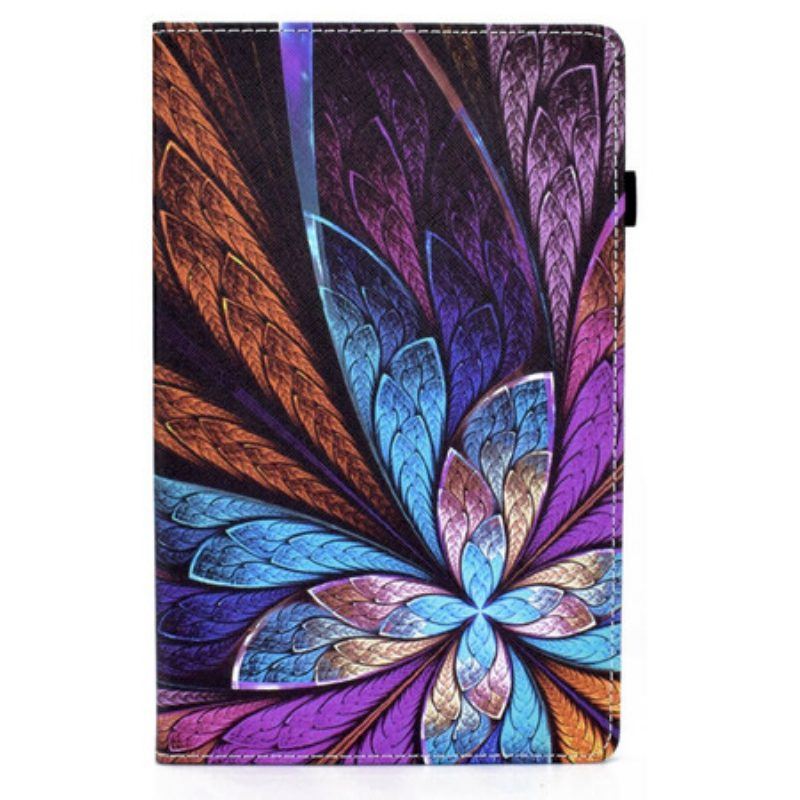 Case Für Samsung Galaxy Tab A7 Lite Abstrakte Blume