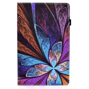 Case Für Samsung Galaxy Tab A7 Lite Abstrakte Blume