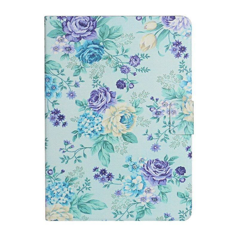 Flip Case Für Samsung Galaxy Tab A7 Lite Blumen Blumen Blumen