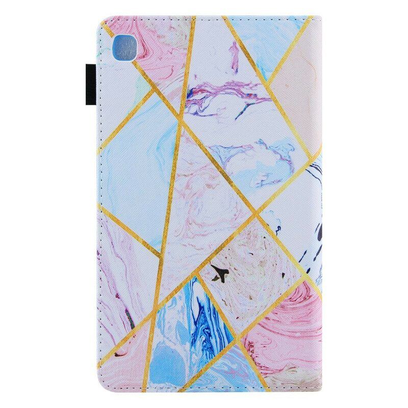 Flip Case Für Samsung Galaxy Tab A7 Lite Marmoreinfluss