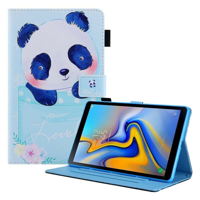 Flip Case Für Samsung Galaxy Tab A7 Lite Süßer Panda