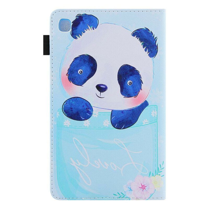 Flip Case Für Samsung Galaxy Tab A7 Lite Süßer Panda