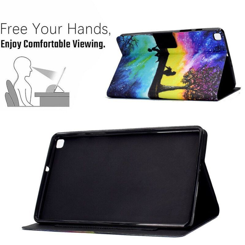 Flip Case Für Samsung Galaxy Tab A7 Lite Träumerei Unter Dem Baum