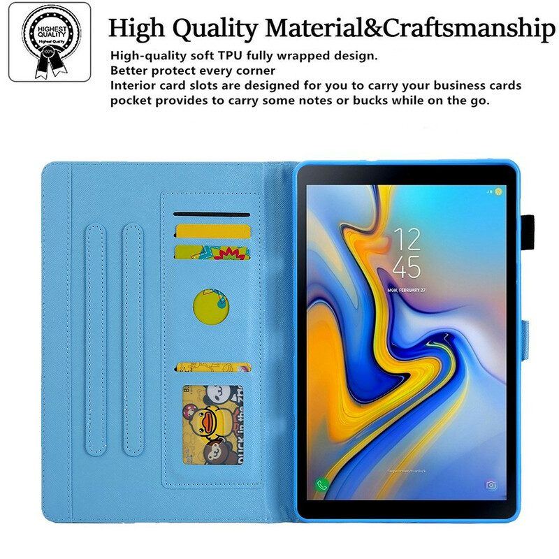 Lederhüllen Für Samsung Galaxy Tab A7 Lite Grafisches Mandala