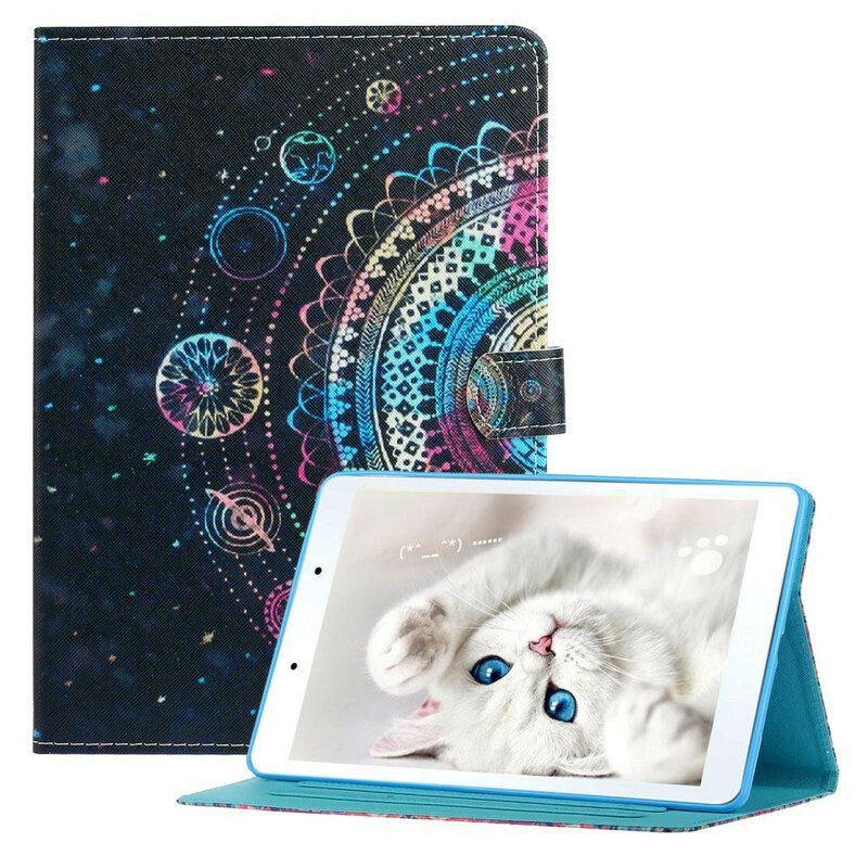 Lederhüllen Für Samsung Galaxy Tab A7 Lite Mandala-kunstserie