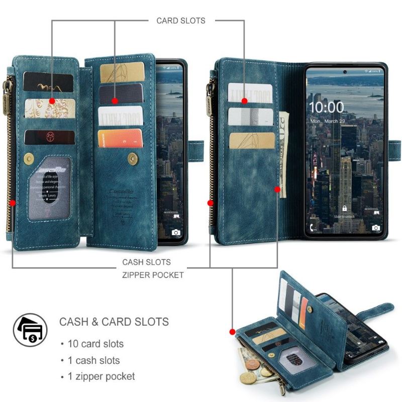 Flip Case Für Samsung Galaxy A53 5G Kartenhalter Der C30-serie