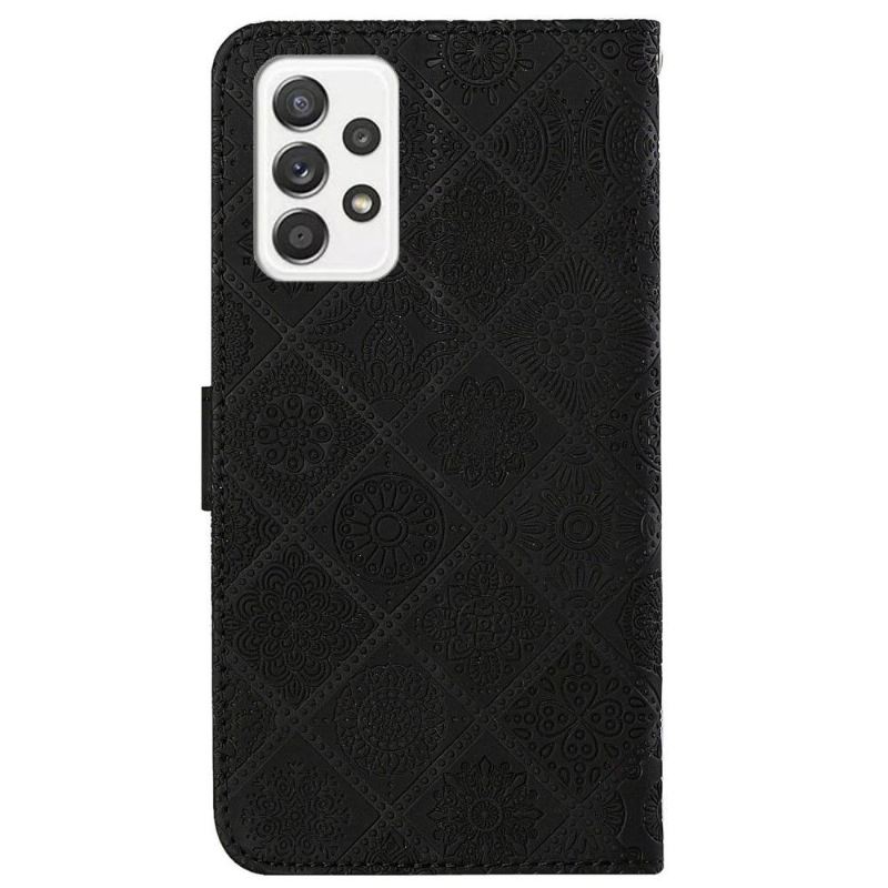 Flip Case Für Samsung Galaxy A53 5G Mandala-kaleidoskop