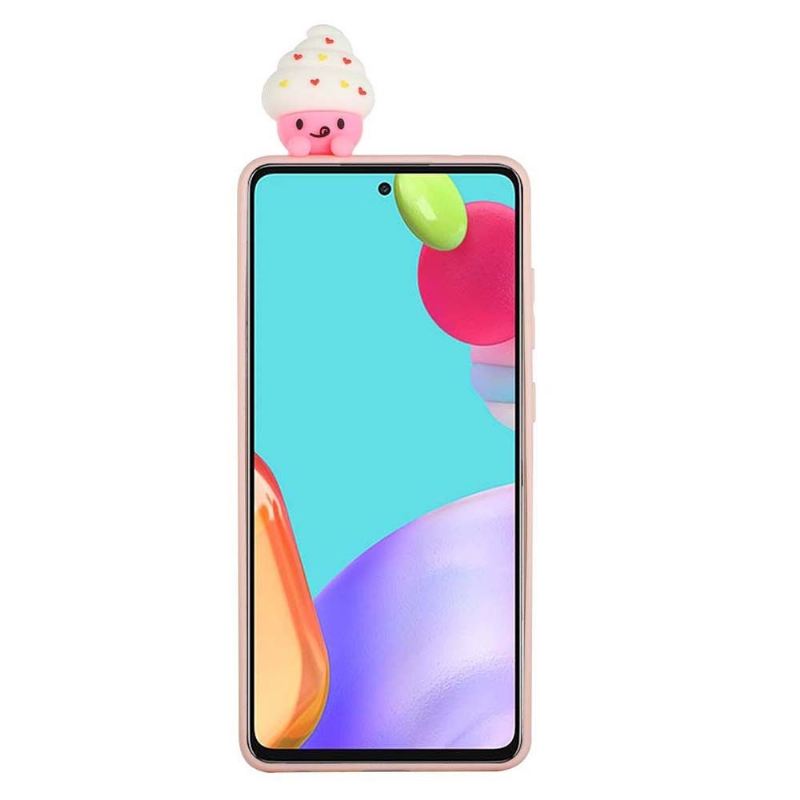 Handyhülle Für Samsung Galaxy A53 5G 3d-eiscreme Aus Silikon