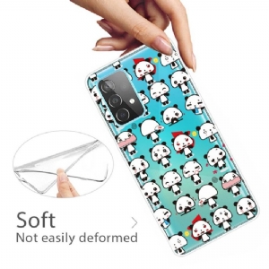 Handyhülle Für Samsung Galaxy A53 5G Schutzhülle Kawaii-pandas