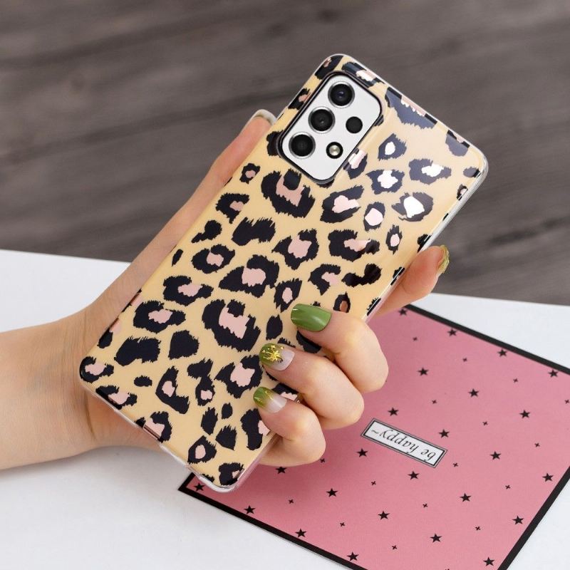 Handyhülle Für Samsung Galaxy A53 5G Schutzhülle Leopard