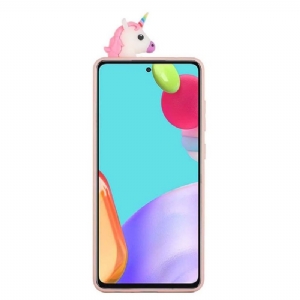 Hülle Für Samsung Galaxy A53 5G Silikon Einhorn 3d