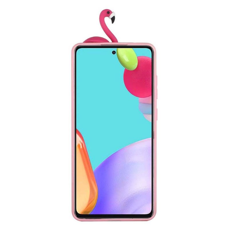 Hülle Für Samsung Galaxy A53 5G Silikonflamingo 3d