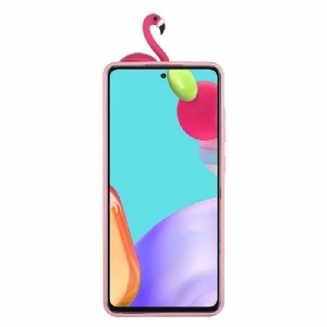 Hülle Für Samsung Galaxy A53 5G Silikonflamingo 3d