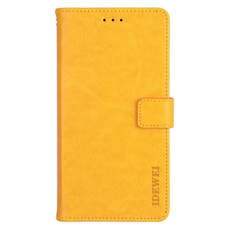 Lederhüllen Für Samsung Galaxy A53 5G Anti-Sturz Flip Case Idewei Folio-leder-effekt