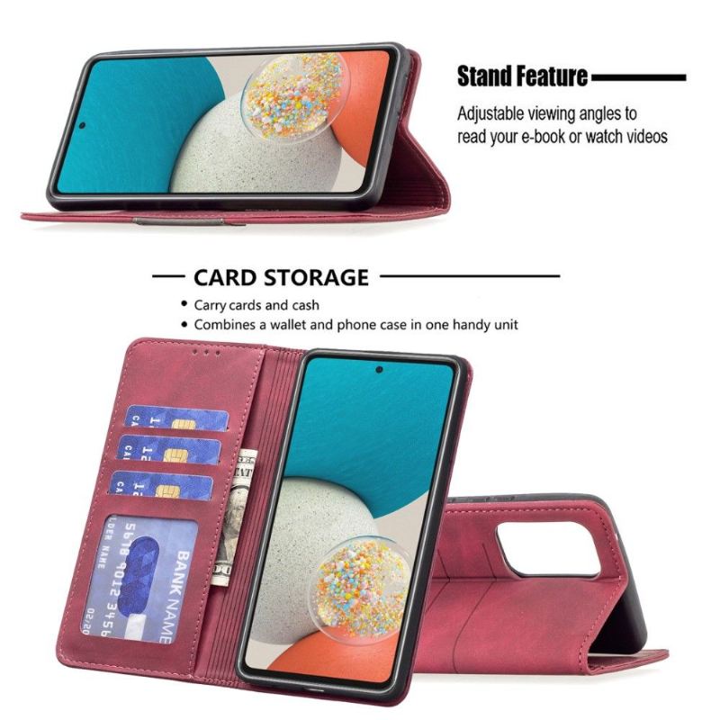 Lederhüllen Für Samsung Galaxy A53 5G Flip Case Binfen Color Flip Kunstleder