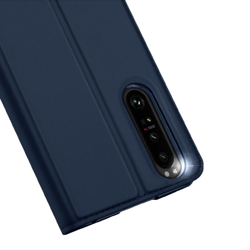 Lederhüllen Für Sony Xperia 1 IV Anti-Sturz Business-satin-effekt