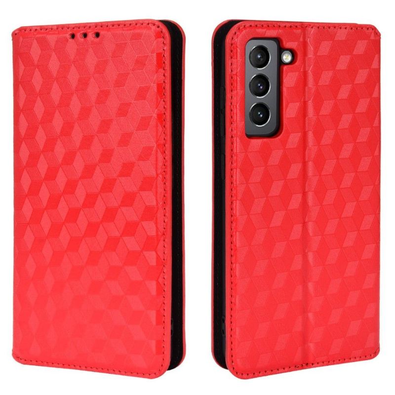 Flip Case Für Samsung Galaxy S21 FE Flip Case Designgeometrie