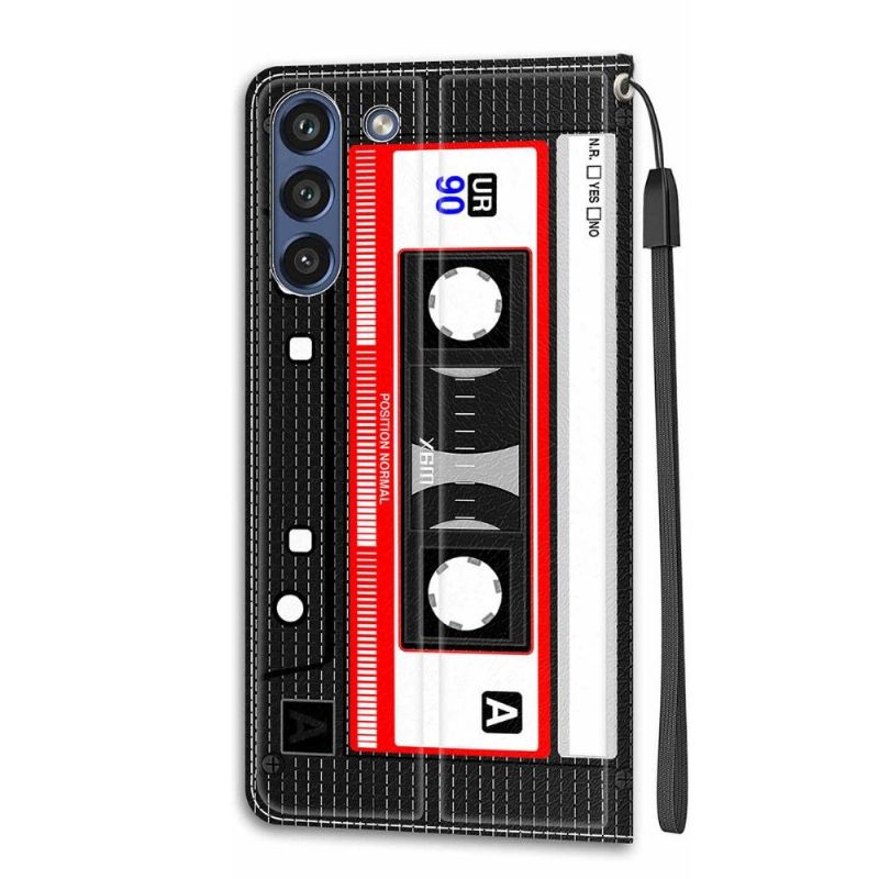 Lederhüllen Für Samsung Galaxy S21 FE Audiokassette