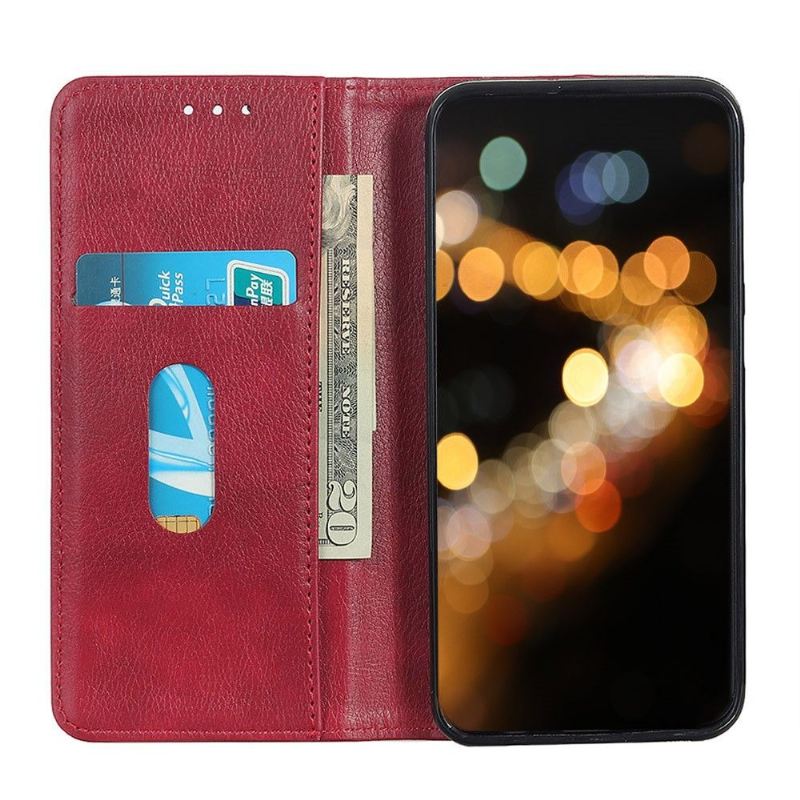 Lederhüllen Für Samsung Galaxy S21 FE Flip Case Kunstleder