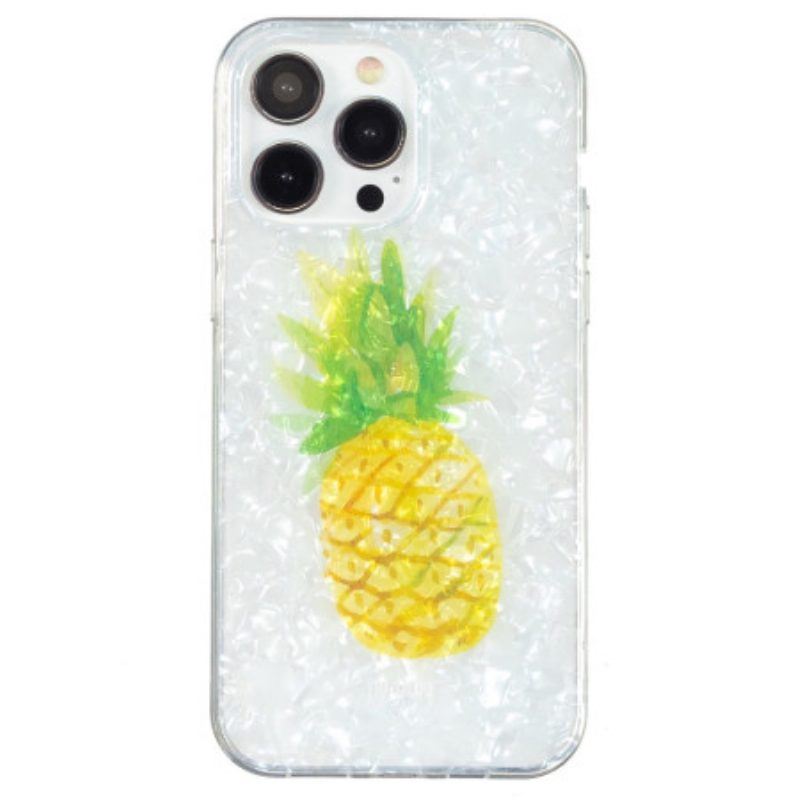 Hülle Für iPhone 15 Pro Max Ananas