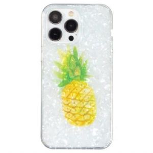 Hülle Für iPhone 15 Pro Max Ananas