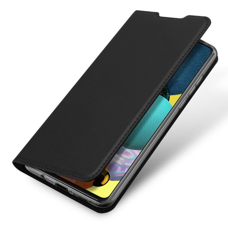 Flip Case Für Samsung Galaxy A51 5G Business-satin-effekt