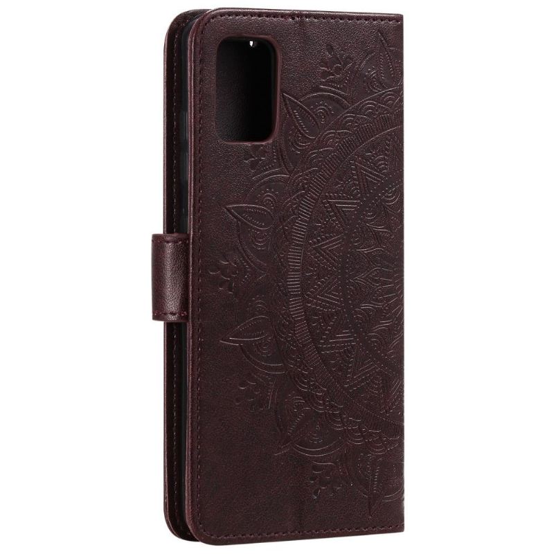 Flip Case Für Samsung Galaxy A51 5G Relief-mandala