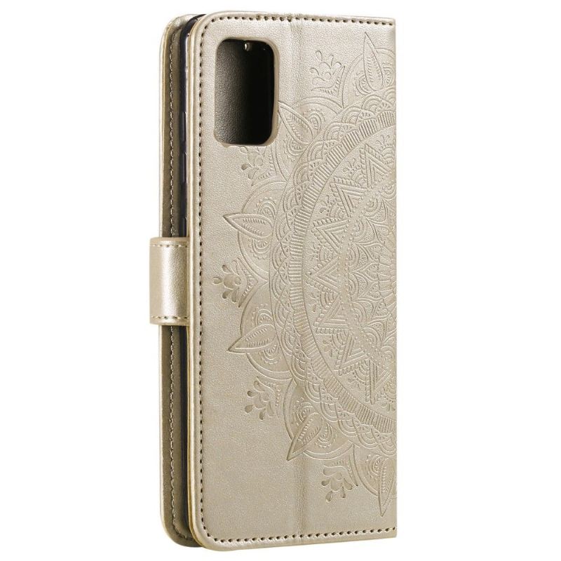 Flip Case Für Samsung Galaxy A51 5G Relief-mandala