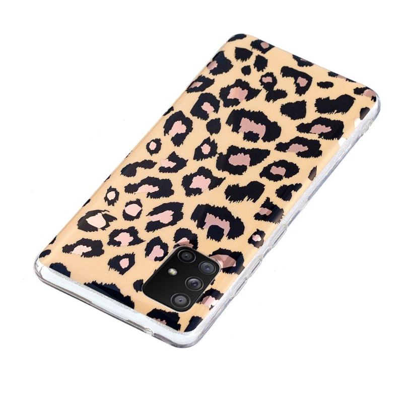 Hülle Für Samsung Galaxy A51 5G Flexibler Leopard