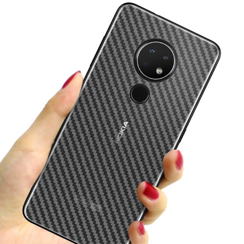 Carbon Heckfolien Für Nokia 7.2 (2 Stück)