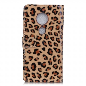 Flip Case Für Nokia 7.2 Leopard