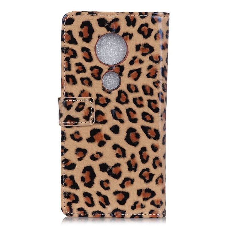 Flip Case Für Nokia 7.2 Leopard