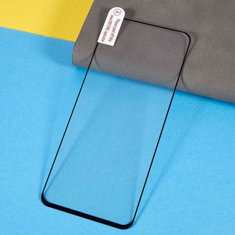 Displayschutzfolie Aus Gehärtetem Glas Für Oppo Reno 7 Mit Schwarzem Rand