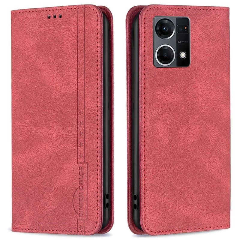 Flip Case Für Oppo Reno 7 Flip Case Binfen Flip Serie-5