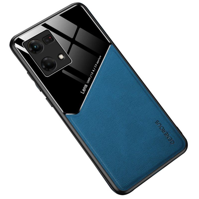 Handyhülle Für Oppo Reno 7 Hochwertiges Kunstleder