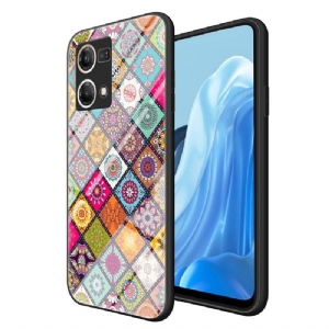 Handyhülle Für Oppo Reno 7 Schutzhülle Mandala-kaleidoskop Mit Ständer