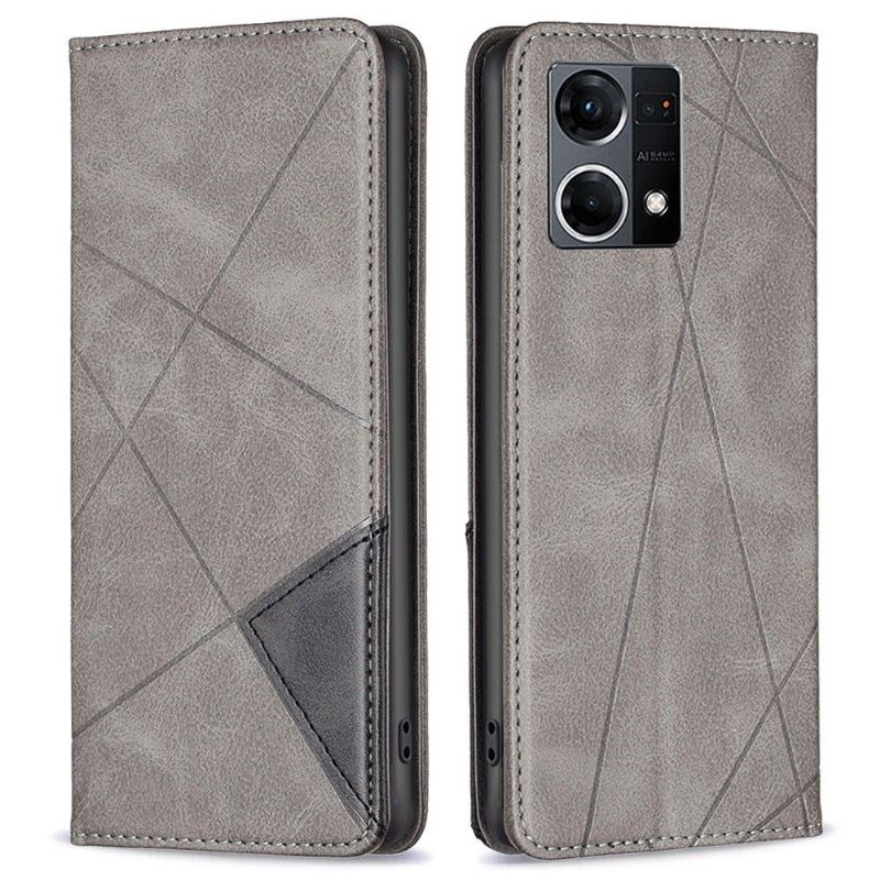 Lederhüllen Für Oppo Reno 7 Anti-Sturz Binfen Style Leder Serie-1