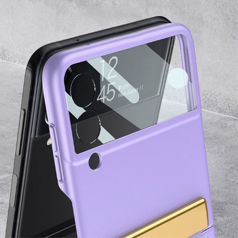 Handyhülle Für Samsung Galaxy Z Flip 3 5G Flip Case Brief Mit Trageriemen