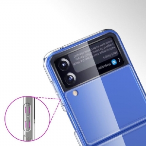 Handyhülle Für Samsung Galaxy Z Flip 3 5G Flip Case Durchsichtig