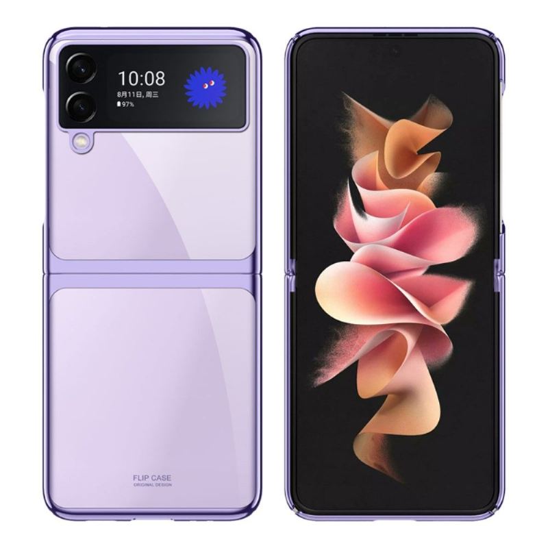 Handyhülle Für Samsung Galaxy Z Flip 3 5G Klare Farbige Kanten