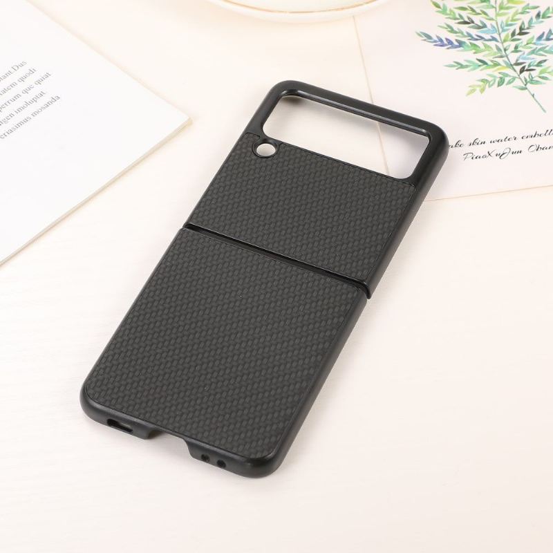 Hülle Für Samsung Galaxy Z Flip 3 5G Flip Case Kohlefaser-stil