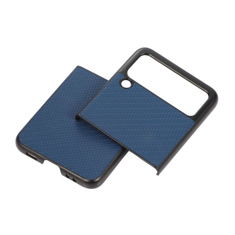 Hülle Für Samsung Galaxy Z Flip 3 5G Flip Case Kohlefaser-stil