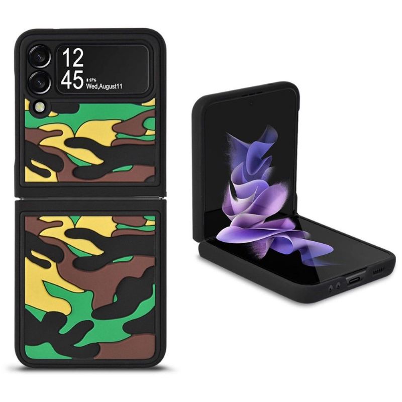 Hülle Für Samsung Galaxy Z Flip 3 5G Robuste Militärtarnung