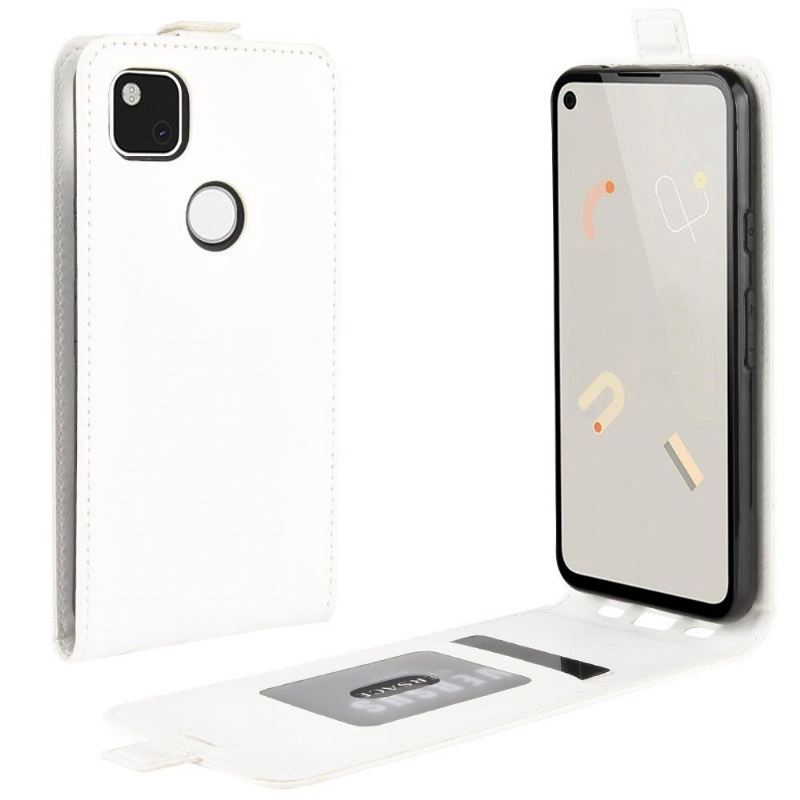 Case Für Google Pixel 4a Flip Case Vertikales Kunstleder