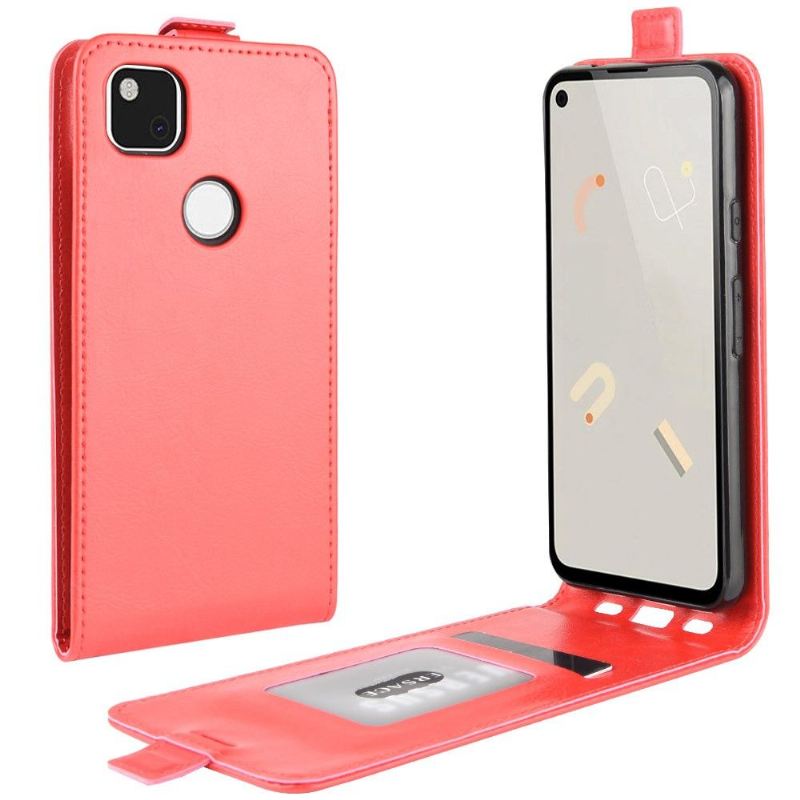 Case Für Google Pixel 4a Flip Case Vertikales Kunstleder