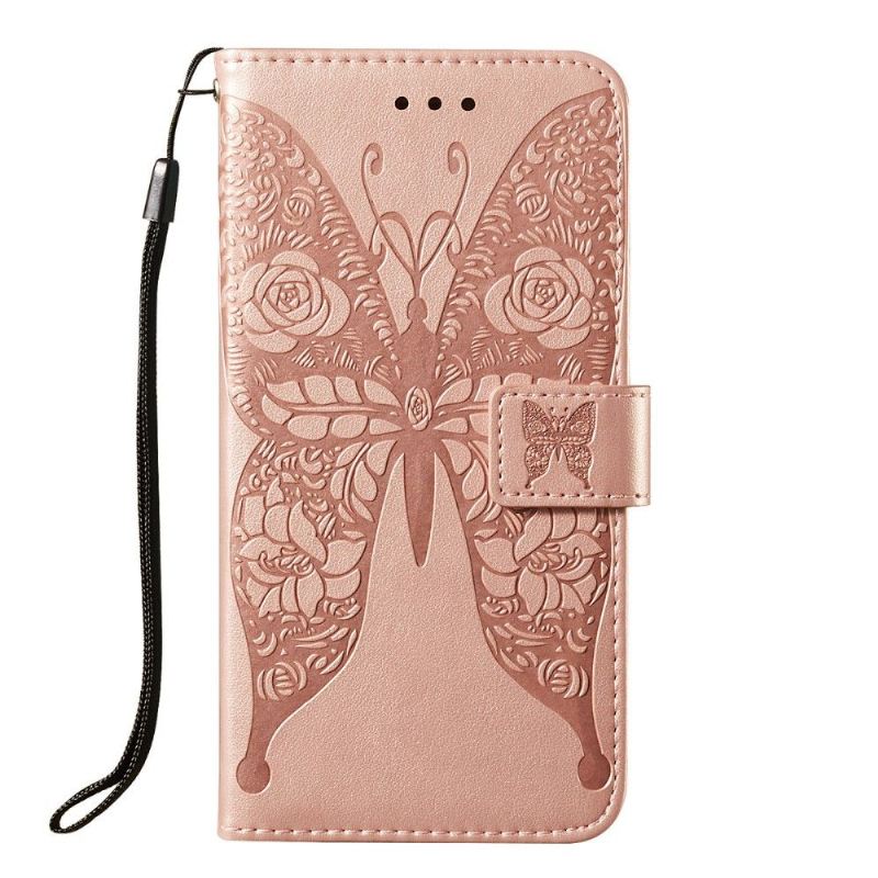 Case Für Xiaomi Mi 10T Lite Reliefschmetterling