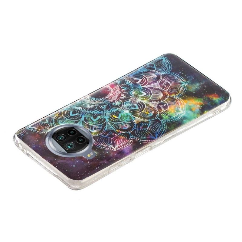 Handyhülle Für Xiaomi Mi 10T Lite Leuchtendes Buntes Mandala