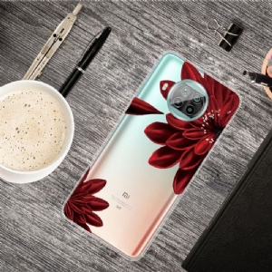 Hülle Für Xiaomi Mi 10T Lite Anti-Sturz Rote Blume