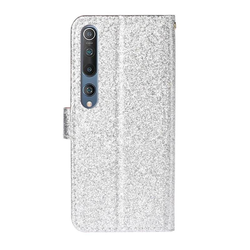 Flip Case Für Xiaomi Mi 10 / 10 Pro Kunstleder Pailletten