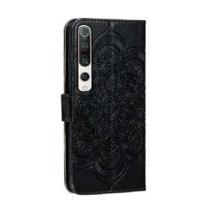 Flip Case Für Xiaomi Mi 10 / 10 Pro Mandala-ledereffekt